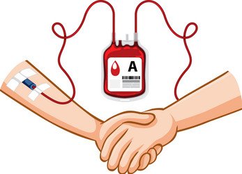 human-blood-donate-on-white-background-vector-42761897